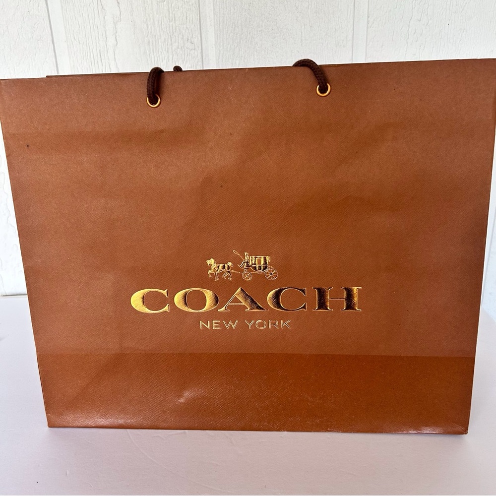 COACH NEW YORK LARGE SHOPPING BAG TOTE